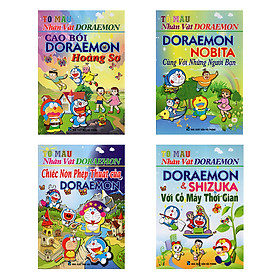 Nơi bán Tô Màu Nhân Vật Doraemon (4 Quyển) - Giá Từ -1đ