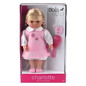 Em Bé Charlotte Tóc Bím Dolls World DW8111