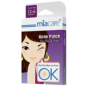 Miếng Dán Trị Mụn MiaCare Ngày Và Đêm - 01654