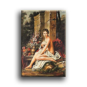 Mua Tranh Canvas Vicdecor TCV0044 Vẻ Đẹp Thiếu Nữ
