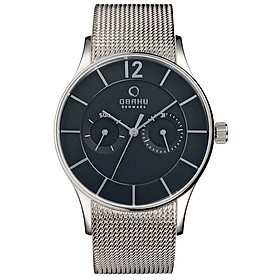 Đồng hồ nam dây thép không gỉ OBAKU V175GMCBMC