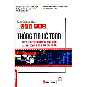 Vai Trò Của Thông Tin Kế Toán