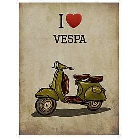 Sổ Tay Xe Cổ - I Love Vespa  