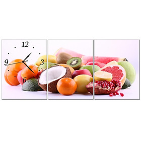 Mua Tranh Đồng Hồ Vicdecor DHT0132 - Trái Cây 3