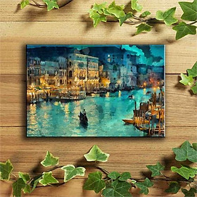 Hình ảnh Tranh Canvas Vicdecor TCV0012 Vẻ Đẹp Venice
