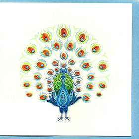 Thiệp Giấy Xoắn Việt Net - Animal 15x15 VN2XM1150GANN