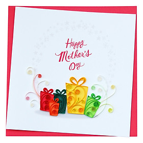 Thiệp Giấy Xoắn Việt Net  - Mother's Day VN2XM115109E3