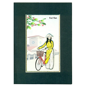 Tranh Giấy Xoắn Việt Net 13 x 17 cm - Mẫu 6