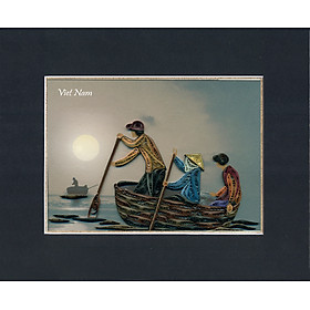 Tranh Giấy Xoắn Việt Net 20 x 25 cm - Mẫu 4