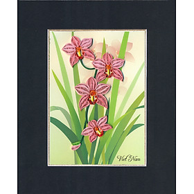 Tranh Giấy Xoắn Việt Net 20 x 25 cm - Mẫu 11