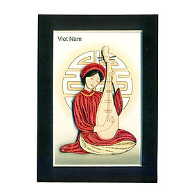 Nơi bán Tranh Magnet Giấy Xoắn Việt Net 11.5 x 8.5 cm - Mẫu 1 - Giá Từ -1đ