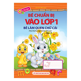 Download sách Bé Chuẩn Bị Vào Lớp 1 – Bé Làm Quen Chữ Cái (Tập 2)