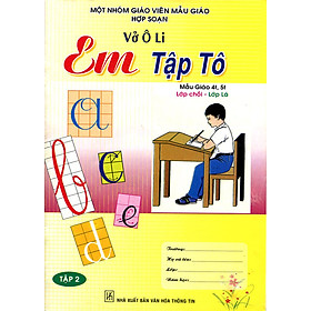 Nơi bán Vở Ô Li Em Tập Tô (Tập 2) - Giá Từ -1đ