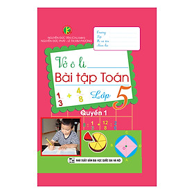 Vở Ô Li Bài Tập Toán - Lớp 5 (Quyển 1)