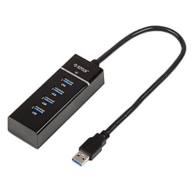 Hub USB 3.0 Orico 4 Cổng W6PH4 - Hàng Chính Hãng