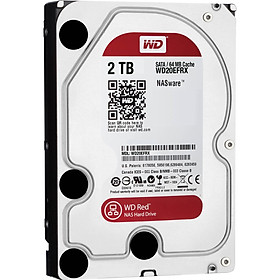 Ổ Cứng HDD NAS WD Red™ 2TB/64MB/5400/3.5 - WD20EFRX - Hàng chính hãng