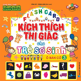 Flashcard Dạy Trẻ Theo Phương Pháp Glenn Doman - Kích Thích Thị Giác Cho Trẻ Sơ Sinh 3 - Ô Bàn Cờ