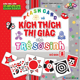 Nơi bán Flashcard Dạy Trẻ Theo Phương Pháp Glenn Doman - Kích Thích Thị Giác Cho Trẻ Sơ Sinh 2 - Đỏ Đen - Giá Từ -1đ