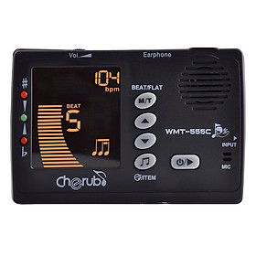 Máy Lên Dây Đập Nhịp Điện Tử Cherub Metro Tuner WMT-555C