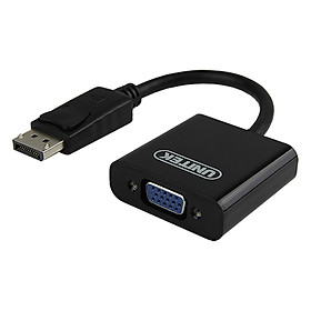 Cáp Chuyển Displayport Ra VGA Unitek Y5118E (0.2m) - Hàng Chính Hãng