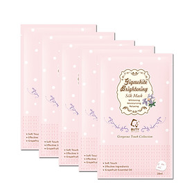 Combo 5 Mặt Nạ Lụa BUTYBUTY Sáng Da Gigawhite - YG-005