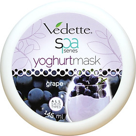 Mặt Nạ Sữa Chua Vedet Nho 145ml