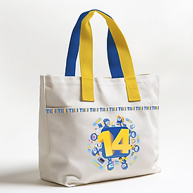 Túi Tote Vải Canvas Tiki