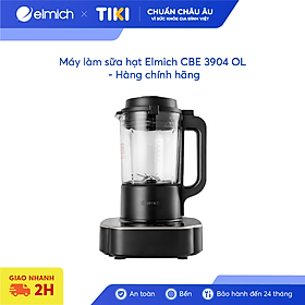 Mua Máy làm sữa hạt Elmich CBE 3904 OL  công suất 800W  7 chế độ nấu được thiết lập sẵn  lưỡi dao 3 tầng 8 cánh giúp xay nhuyễn - Hàng chính hãng