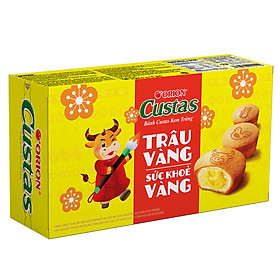 Bánh bông lan Custas kem trứng 470g