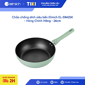 Chảo chống dính siêu bền Elmich EL-5942SK - Hàng Chính Hãng