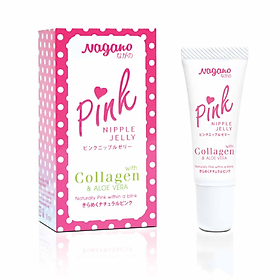 Kem Làm Hồng Nhũ Hoa Collagen Nagano Japan 10ml - Pink Nipple Jelly Nagano 10ml - Kem giữ cho nhũ hoa hồng xinh son trẻ, sáng hồng tự nhiên