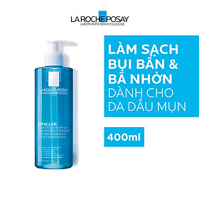 Bộ sản phẩm làm sạch và bảo vệ da dầu nhạy cảm La Roche-Posay Effaclar Gel