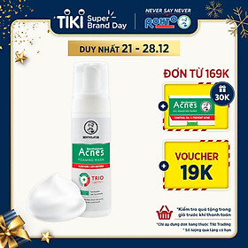 Dung dịch tạo bọt ngăn ngừa mụn Acnes Foaming Wash (150ml)