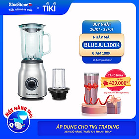 Máy xay sinh tố BlueStone BLB-5336 (1L - 600W - Cối thủy tinh) - Hàng Chính Hãng