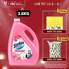 Nước Lau Sàn Sunlight Tinh Dầu Thiên Nhiên - Hương Hoa Lily 3.6kg