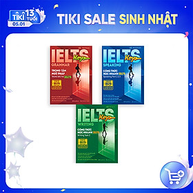 Mua Combo 3 Cuốn IELTS Key - Công Thức Học Nhanh IELTS (Bộ Sách Luyện Thi IELTS Đầu Tiên Có Hướng Dẫn Và Giải Đáp Chi Tiết)