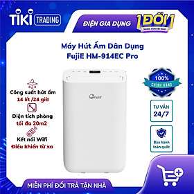 Máy Hút Ẩm Dân Dụng FujiE HM-914 EC-pro - Hàng Chính Hãng