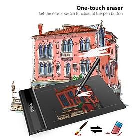 Bảng Vẽ Đồ Họa Kỹ Thuật Số Veikk S640 (6x4 Inch)