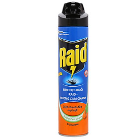 Hình ảnh Xịt Muỗi Raid FIK Hương Cam Chanh 600ml