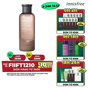 Nước Cân Bằng Se Khít Lỗ Chân Lông Từ Tro Núi Lửa Jeju Innisfree Jeju Volcanic Pore Toner 2 x 200ml - 131171036