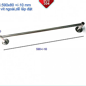 Mua Thanh treo khăn nhà tắm  giá treo khăn Inox  máng khăn inox K