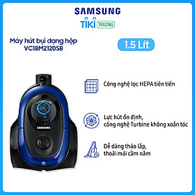 Máy Hút Bụi Samsung VC18M2120SB/SV (1.5 Lít) 1800W - Hàng chính hãng