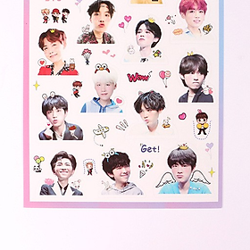 Bookmark Blackpink 62 ảnh tặng kèm sticker