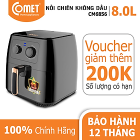 Nồi Chiên Không Dầu Comet CM6856 8L - Hàng Chính Hãng