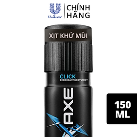 Xịt khử mùi toàn thân Axe Click (150ml)
