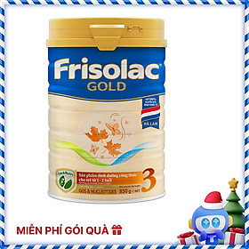 Sữa Bột Frisolac Gold 3 850g (Dành Cho Trẻ Từ 1 - 2 Tuổi)