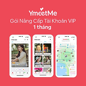 Gói nâng cấp tài khoản 1 tháng của YmeetMe - Ứng dụng hẹn hò nghiêm túc & hiệu quả