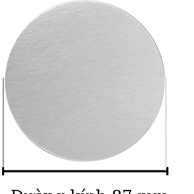 Mua Màng seal nhôm  đường kính 87 mm (100c )
