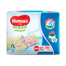 Hình ảnh Miếng lót sơ sinh Huggies Newborn 1 - 56 miếng (dưới 5 kg) Hình ảnh Miếng lót sơ sinh Huggies Newborn 1 - 56 miếng (dưới 5 kg)