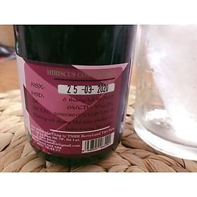 Nước cốt hoa Atiso đỏ BerryLand 500ml